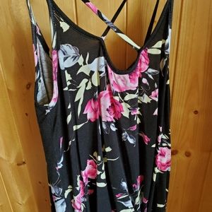 Floral tank top